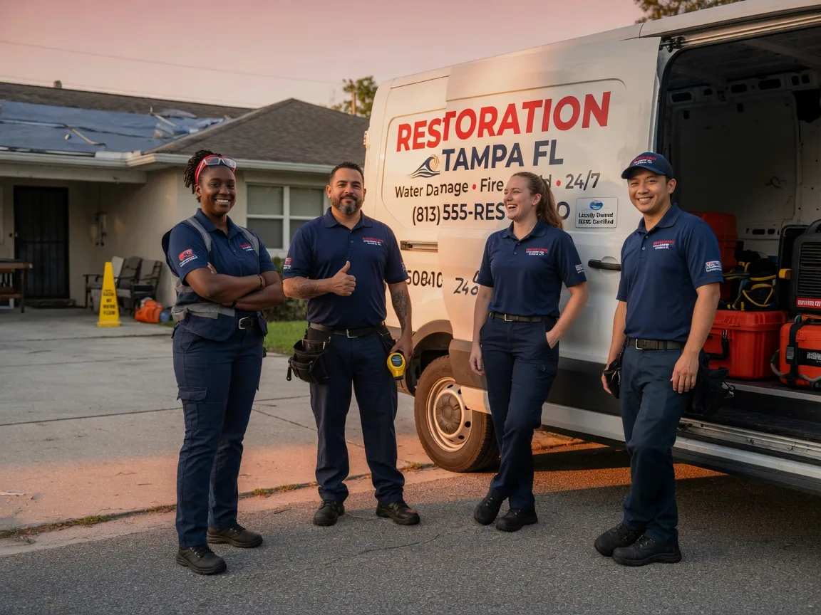 Water Damage Restoration company in New Franken, WI