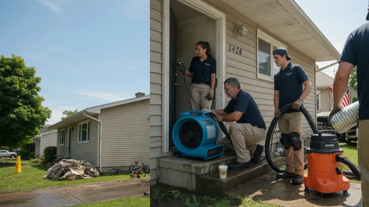 Water Damage Restoration in New Franken, WI near me